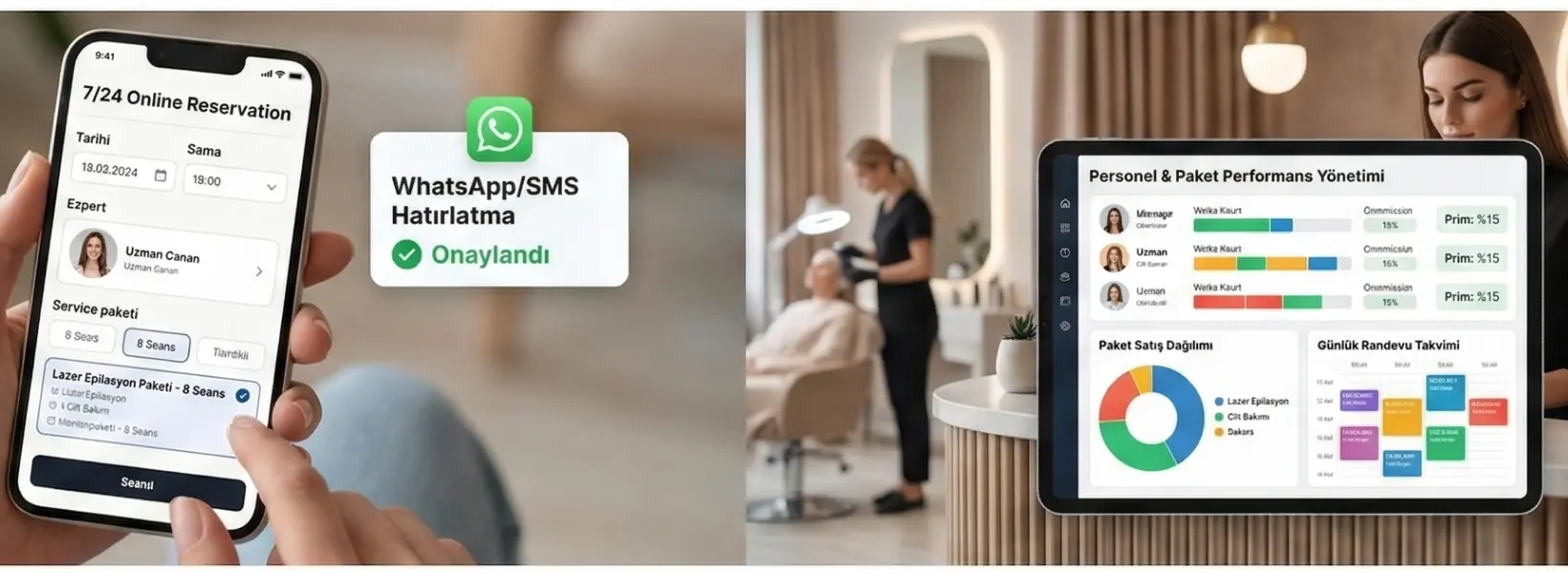 Güzellik Merkezi Çözümleri